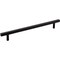 Jeffrey Alexander 192 mm Center-to-Center Matte Black Square Dominique Cabinet Bar Pull 845-192MB - alternate 1